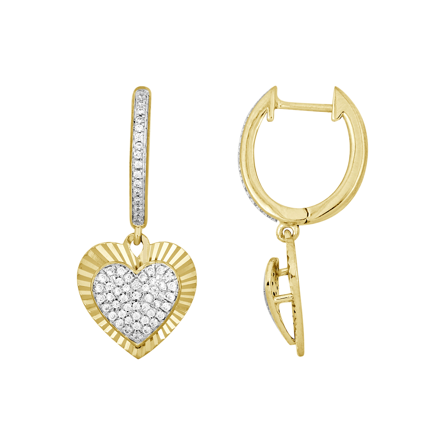 LADIES STUD EARRINGS 0.33CT ROUND DIAMOND 10K WHITE GOLD LADIES STUD EARRINGS 0.33CT ROUND DIAMOND 10K WHITE GOLD