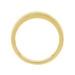 MEN'S RING 0.33CT ROUND DIAMOND 10K YELLOW GOLD - Image 2
