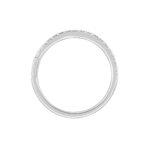 LADIES BRIDAL SET 1 1/2CT ROUND DIAMOND 14K WHITE GOLD (CENTER STONE ROUND DIAMOND 1CT) - Image 5