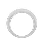 14K WHITE GOLD 1 1/2CT PRINCESS DIAMOND LADIES BAND - Image 2