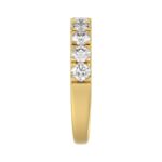 14K YELLOW GOLD 1.00CT ROUND DIAMOND LADIES BAND - Image 4